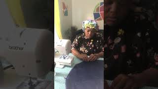 How to Make an Ankara Bonnet Sewing Tutorial [upl. by Aeslehc127]