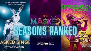 EVERY SEASON OF THE MASKED SINGER RANKED 110 [upl. by Aicened]