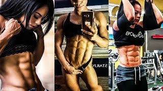 The Most Sculptured Female Abs in the World  Kessia Mirellys IFBB Pro [upl. by Ailaht530]