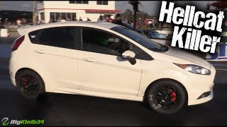 Ford Fiesta ST Destroys Hellcats Existence [upl. by Shiekh]