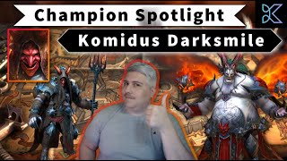 RAID Shadow Legends  The best Bomb champion in the game  Komidus Darksmile [upl. by Henrie]