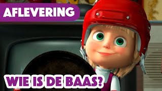 Masha en de Beer 💥 Nieuwe aflevering 2024 💥 Wie is de baas 🐧👱🏻‍♀️🐼 Aflevering 91 [upl. by Domenech]