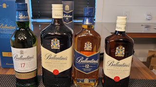 BALLANTINE BLENDED SCOTCH WHISKY FINEST ballantines Ballantine12yr 12yearold 17yearold [upl. by Guy]