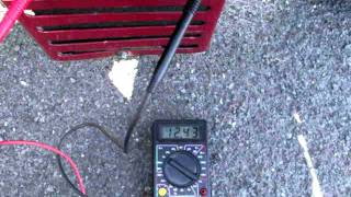 Suzuki Vs 1400 intruder S83 test alternateur low voltage charging checkAVI [upl. by Ahsiena295]