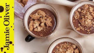 Chocolate Amaretto Pudding  Gennaro Contaldo [upl. by Aslin362]