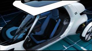 Volkswagen NILS  singleseat electric concept vehicle [upl. by Engelhart]