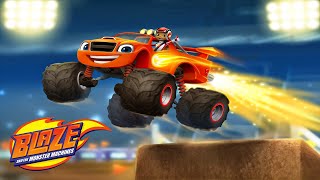 Blaze and the Monster Machines  Racing  part 2  New Blaze Game for Boy [upl. by Neiht207]