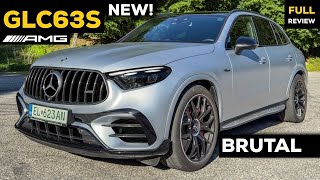 2024 MERCEDES AMG GLC 63 S E Performance 4 Cylinder Super SUV Driven FULL Review Drive Sound [upl. by Fang249]