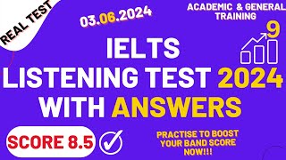 IELTS Listening Practice Test 2024 with Answers  03062024 [upl. by Odlanier]