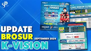 Ada Paket Yang Naik Lagi Harganya  Update Brosur KVision September 2024 [upl. by Desireah]