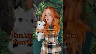 Frost and Moss the Arctic fox’s pattern out October 18th crochet amigurumi [upl. by Asli]