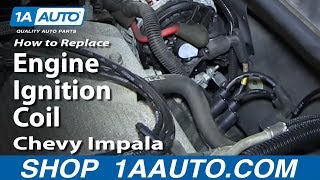 How to Replace Ignition Coil 0611 Chevy Impala [upl. by Ariaet]