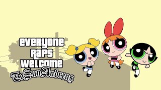 Powerpuff Girls  quotWelcome to San Andreasquot AI Cover [upl. by Atinaej]