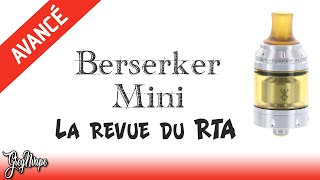 Revue du BERSERKER MINI RTA MTL de VANDY VAPE [upl. by Krahling]