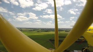 Flying Skyfox GazelleFeilding NZ [upl. by Esnofla]