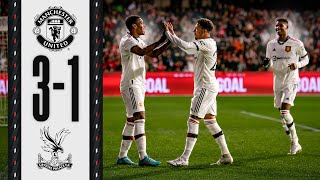 Rashford Martial amp Sancho 🔥  Man Utd 31 Crystal Palace  Highlights [upl. by Rosenberger]