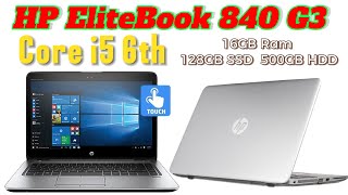 HP EliteBook 840 G3 Core i5 6th Genration Review [upl. by Aisatal]