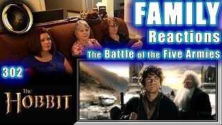 The Hobbit 3  BotFA  FAMILY Reactions  302  Fair Use [upl. by Carnay357]