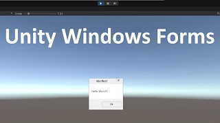 Unity Windows Forms [upl. by Ahsiea]