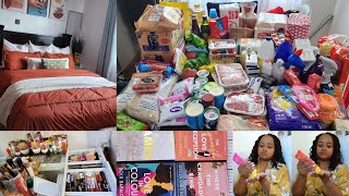 GROCERY HAULSELFCARENEW BOOKSNEW BEDDINGSMAKEUP ORGANISATIONFRIDGE RESET [upl. by Togram]