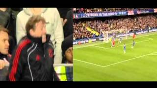 Kenny Dalglishs reaction Meireles goal Chelsea vs Liverpool [upl. by Seira]