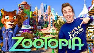 JE VISITE LA VILLE DE ZOOTOPIE 🐰 [upl. by Rodie]