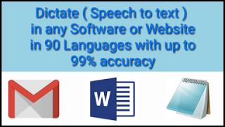 Voice Typing by Dictation in Windows PC using Braina [upl. by Aggie]