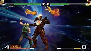 King Of Fighters XIV Arcade Mode Max Difficult KOFXV Special Tung’s Diciples Team [upl. by Adiol]