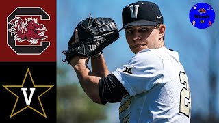 Jack Leiter No Hitter All 27 Outs  2 Vanderbilt v 16 South Carolina  College Baseball Highlights [upl. by Edylc520]