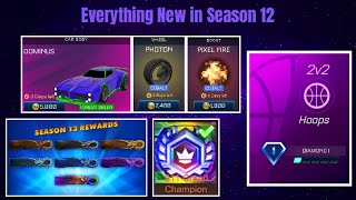 Everything New in Rocket League Sideswipe Season 12  How Ranked Rewards Work [upl. by Carolina253]