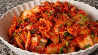 Kimchi Vegetarian version [upl. by Amsed]