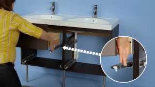 IKEA GODMORGON Double Sink Installation Instructions [upl. by Vlada870]