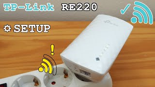 TPLink RE220 WiFi Extender Dual Band • Unboxing installation configuration and test [upl. by Sollie]