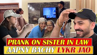 Apny Bachy lyker Jao  Prank on Sister in Law  Ghar sy Nikal dia 😂  Mj Ahsan Vlogs [upl. by Delamare242]