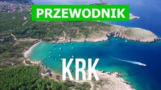 Wyspa Krk Chorwacja  Plaże wakacje kurorty miejsca przyroda  Wideo 4k  Krk co warto zobaczyć [upl. by Anatollo92]