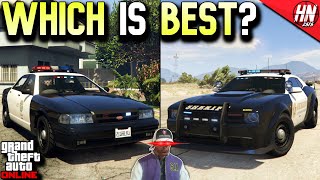 Which POLICE CAR Should You BUY In GTA Online [upl. by Welcher]