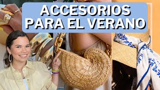 10 ACCESORIOS para el VERANO 2024  TENDENCIAS pañuelos bolsos y MÁS [upl. by Oinegue782]