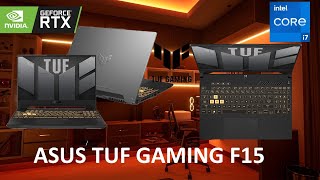 Review ASUS TUF GAMING F15 2024 Core I7 12700H RTX 4070 pruebas de rendimiento [upl. by Evslin]