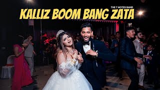 The 7 Notes Band Live  Kalliz Boom Bang Zata  Goa weddings the7notesband489 [upl. by Sadella]