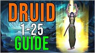 Starsurge LVL 1 Phase One Druid 125 Leveling Guide SoD WoW [upl. by Kristos]