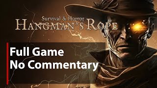 Survival amp Horror Hangmans Rope  Full Game  No Commentary [upl. by Den]