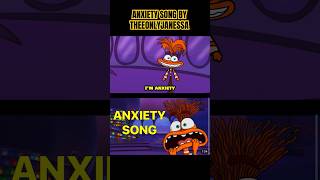 Anxiety Song🎶 Inside Out 2 Song shorts [upl. by Bazluke489]