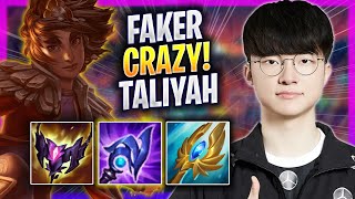 FAKER IS SO CRAZY WITH TALIYAH  T1 Faker Plays Taliyah MID vs Akali  Season 2023 [upl. by Ofori]