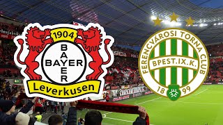 Bayer 04 Leverkusen  Ferencváros Budapest Saison 20222023  Impressionen [upl. by Llehsyt871]