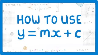 Finding equation of a linear graph  Corbettmaths [upl. by Lleryd92]