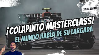 🔥¡ARRANCADA PARA LA HISTORIA DE COLAPINTO EN SINGAPUR 🏁 [upl. by Trever]