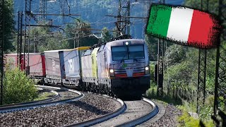 Trains  Sterzing Vipiteno 🇮🇹  In the Italian Dolomites  882024 [upl. by Tavi757]