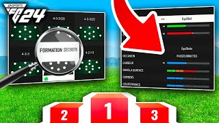 TUTO FC 24  Les 3 Meilleures Formations  Tactiques Perso 🏆 cest meta [upl. by Sissy692]