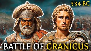 The Battle of the Granicus 334 BC Alexanders First Persian Victory [upl. by Cherey564]