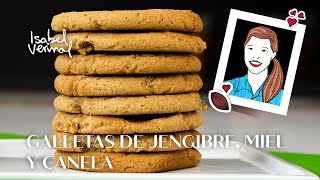 Galletas de miel jengibre y canela [upl. by Rediah]